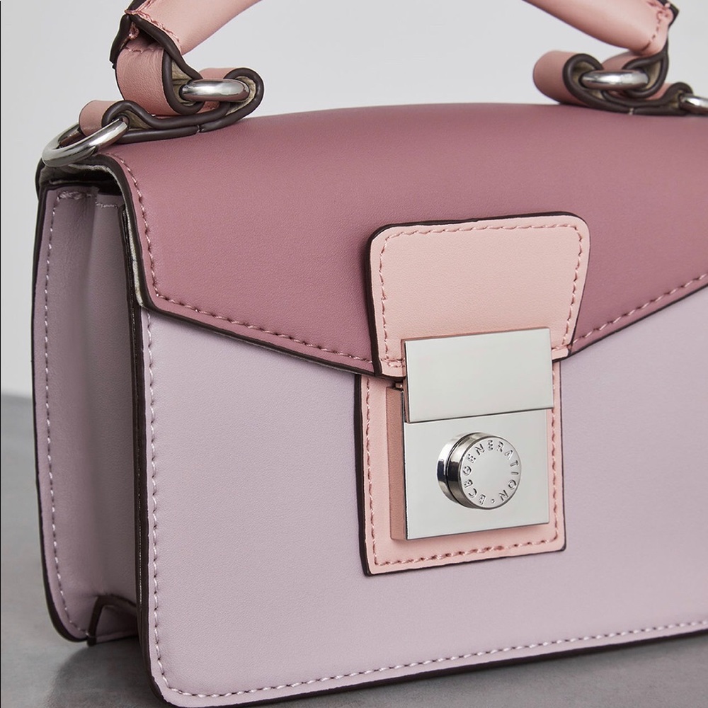 BCBG RAPHAELA CROSSBODY BAG, LAVENDER ROSE BLUSH - Picture 3 of 10